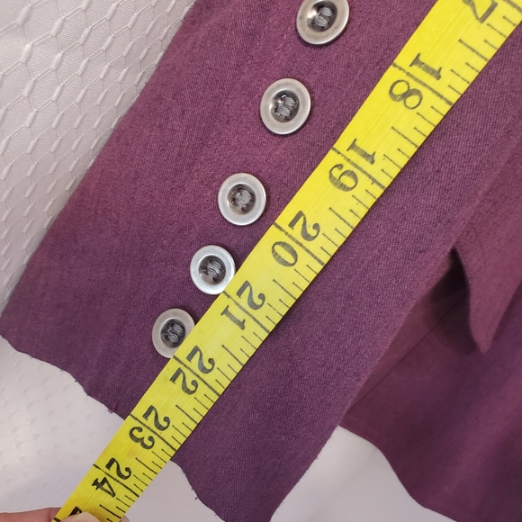 Styleworks blazer jacket business casual plus size 14 Burgundy. - Picture 14 of 16